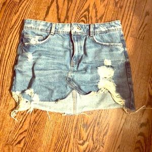 Jean skirt